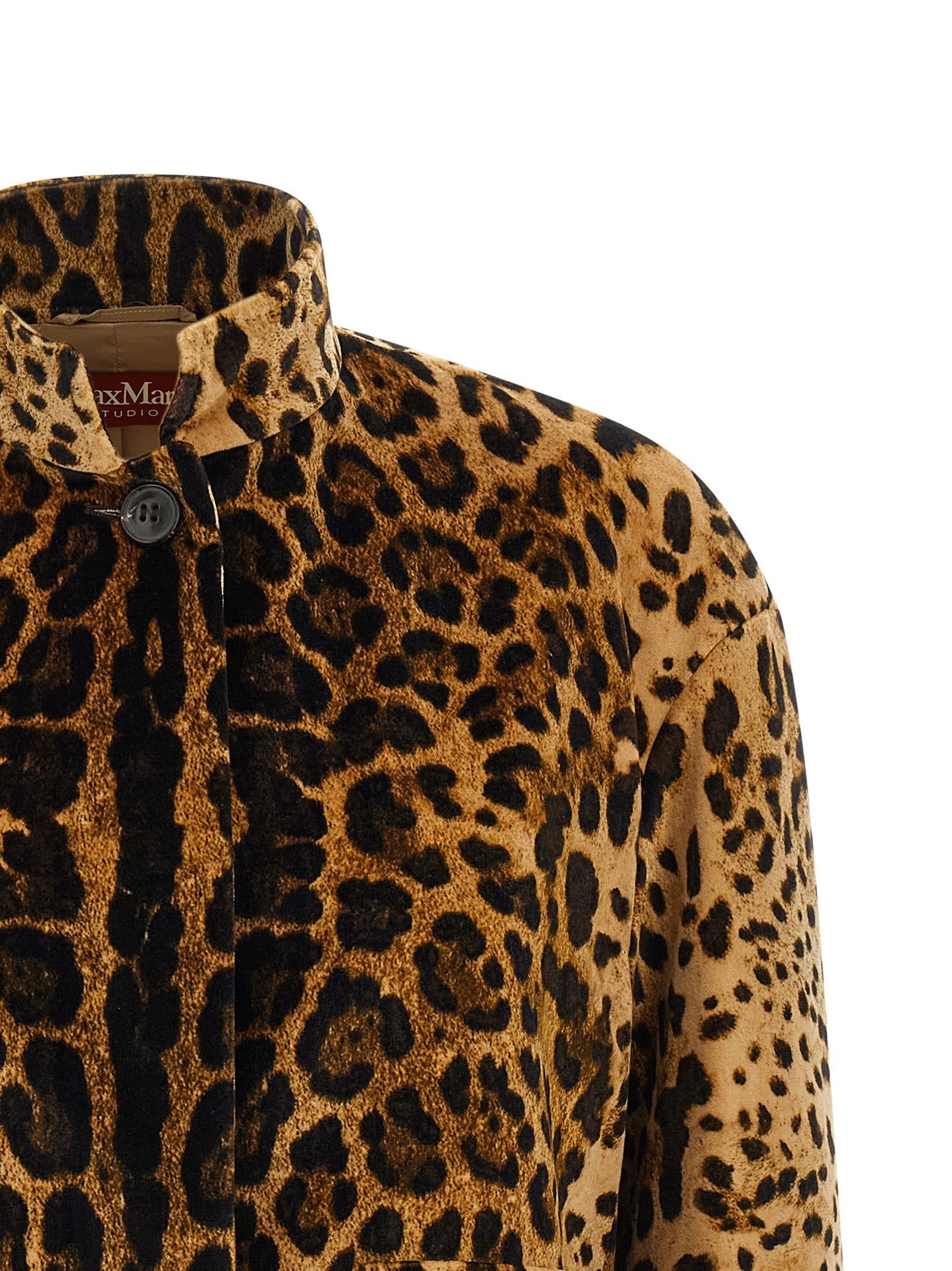 Max Mara Studio Mstedro Jacket Brown