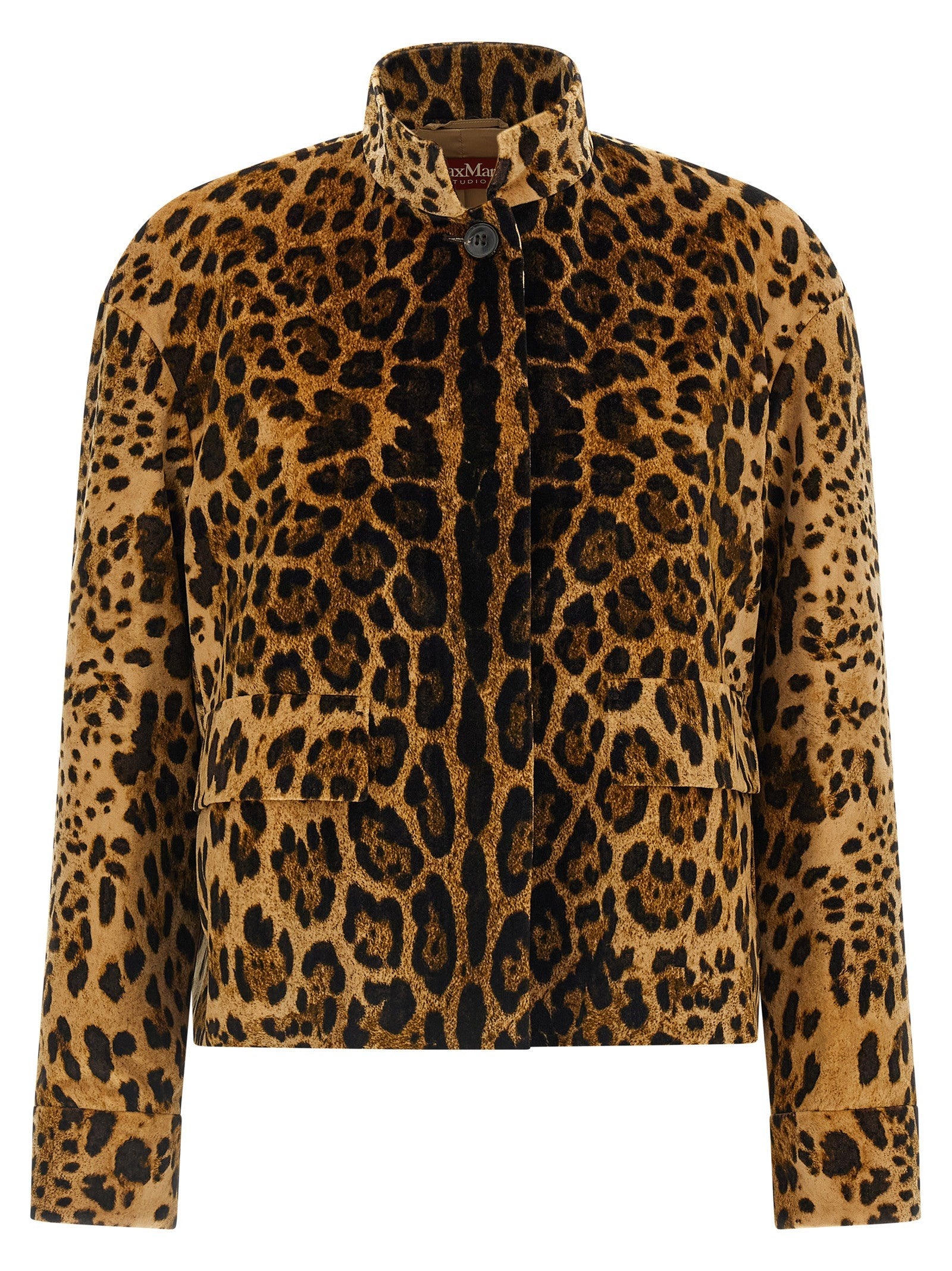 Max Mara Studio Mstedro Jacket Brown