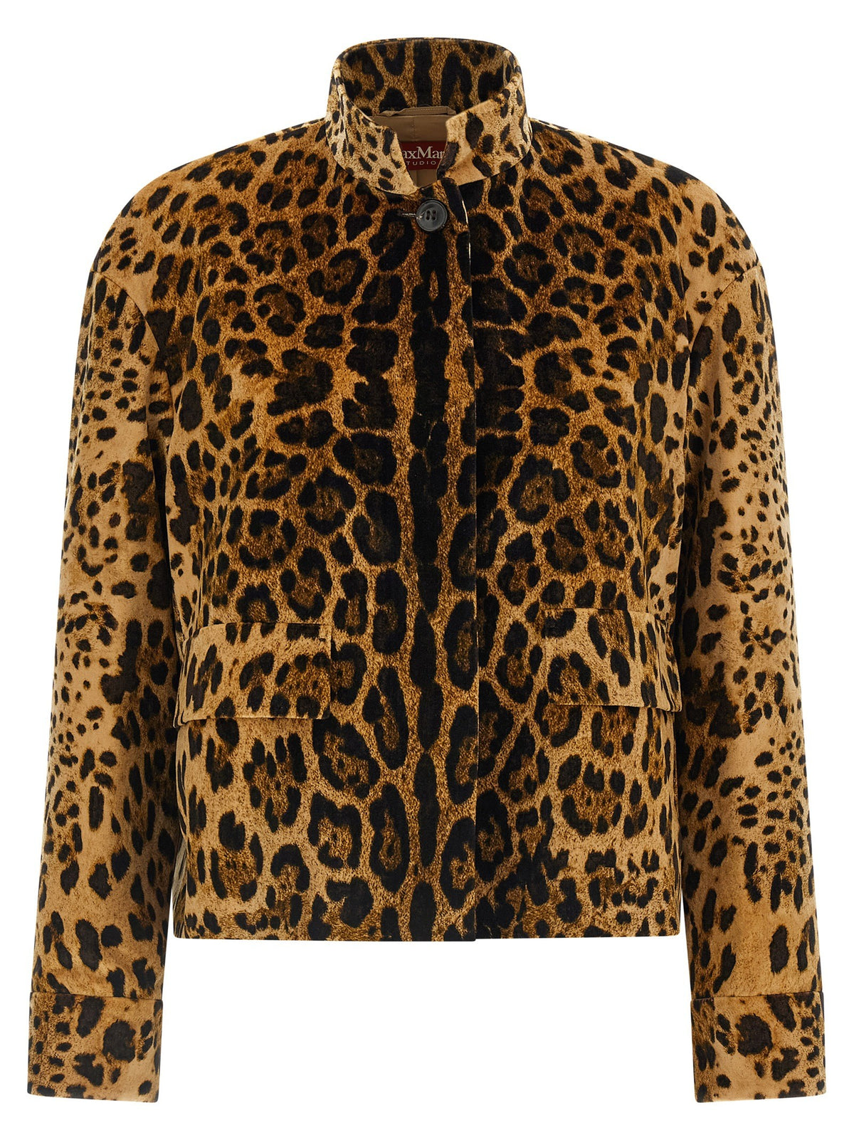 Max Mara Studio Mstedro Jacket Brown