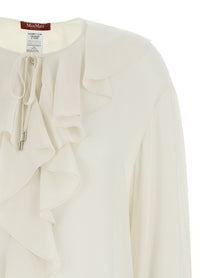 Max Mara Studio Mstepica Blouse White