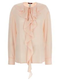 Max Mara Studio Mstepica Blouse Blue