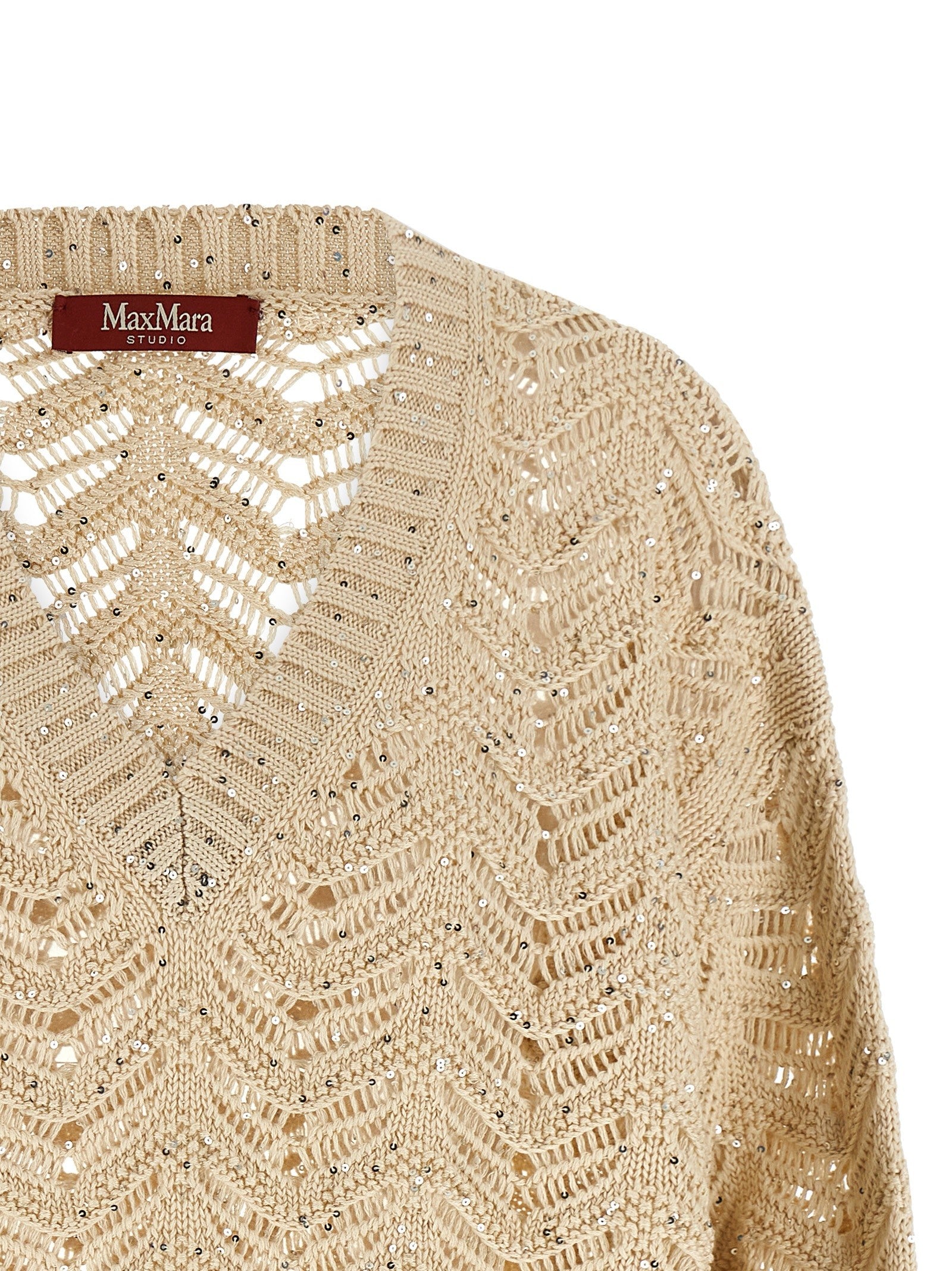 Max Mara Studio Mstfelino Sweater Beige