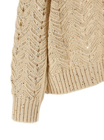 Max Mara Studio Mstfelino Sweater Beige