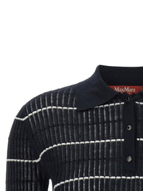 Max Mara Studio Mstgallo Polo Shirt Blue