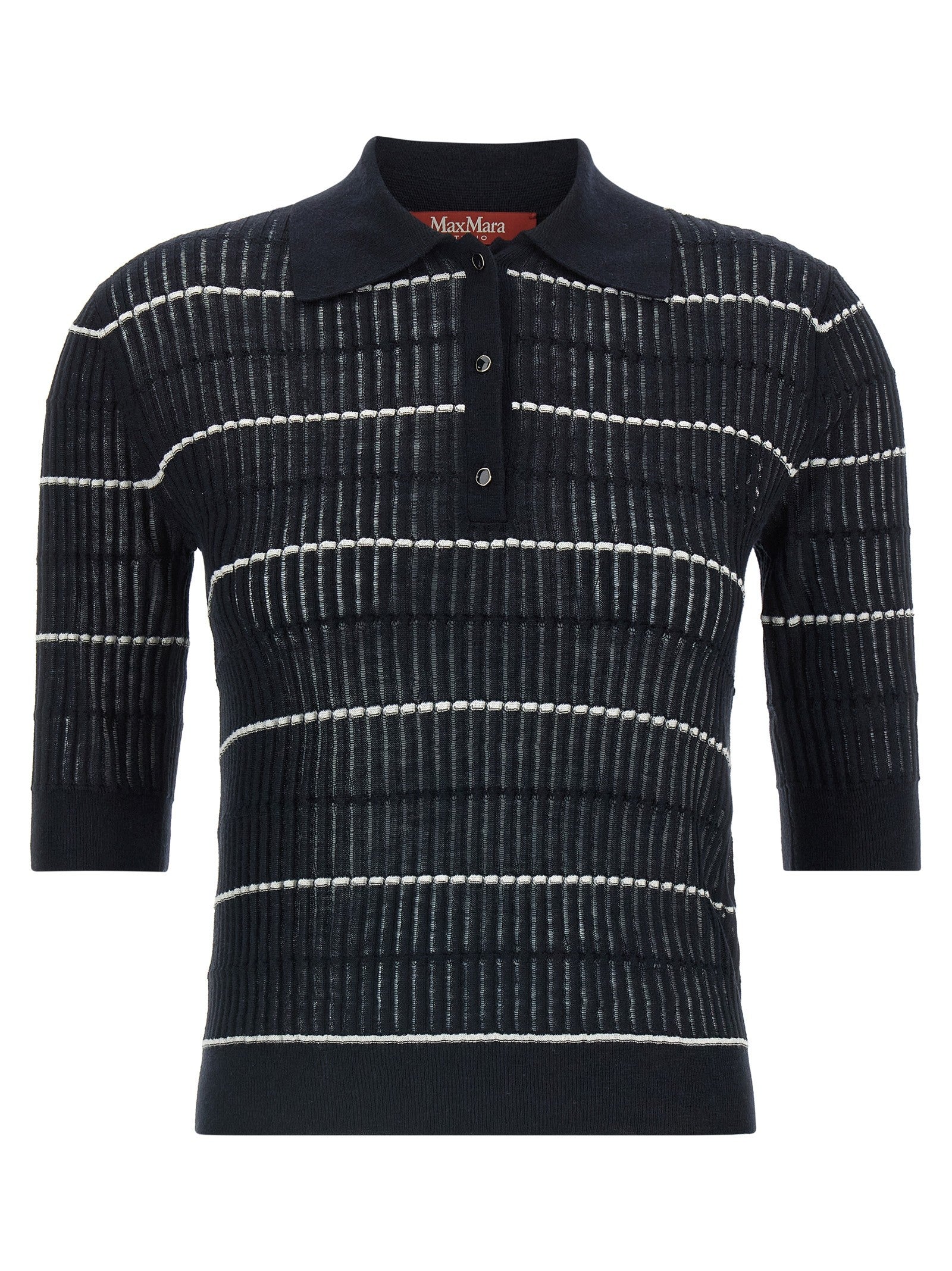 Max Mara Studio Mstgallo Polo Shirt Blue
