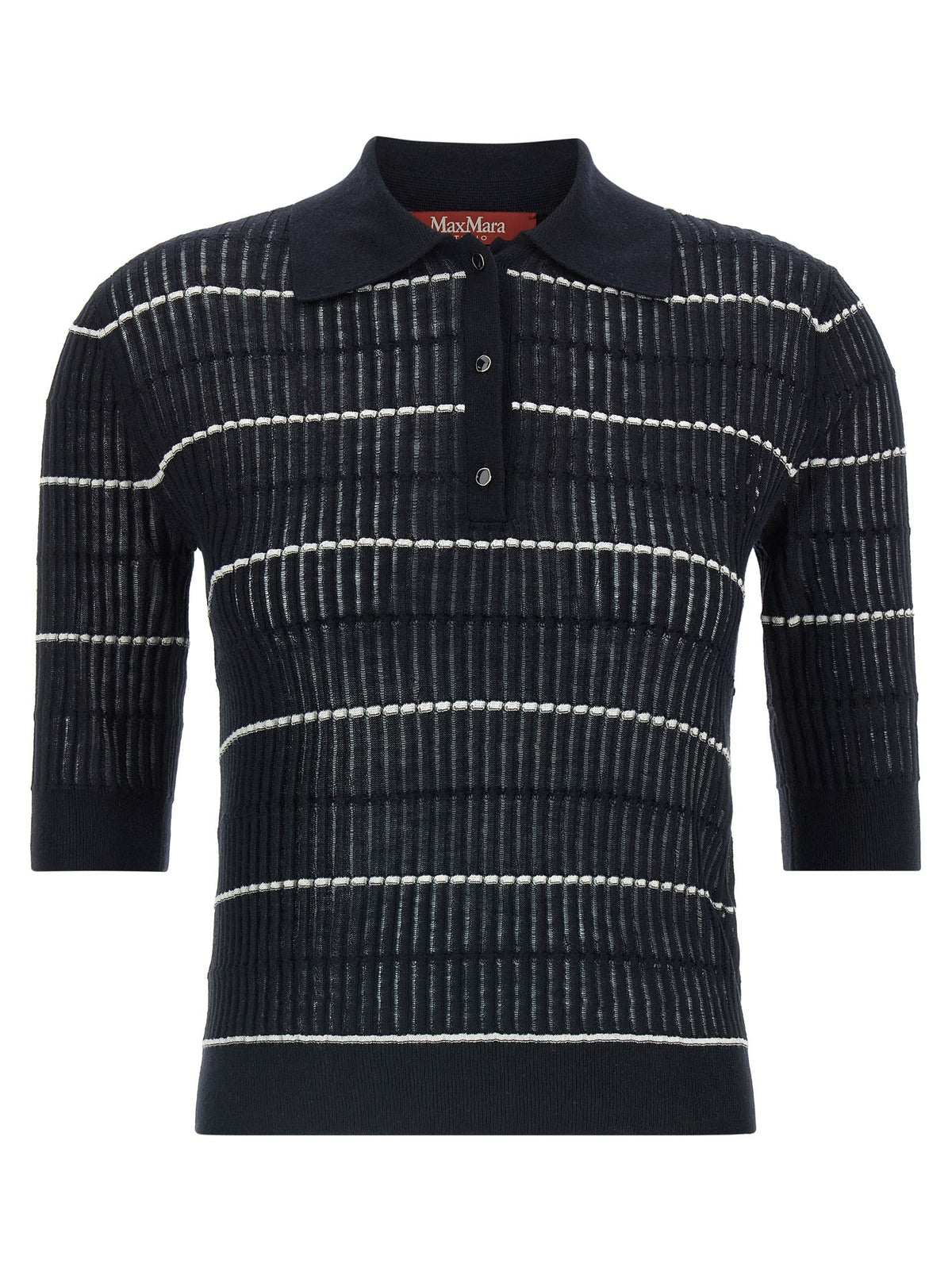 Max Mara Studio Mstgallo Polo Shirt Blue