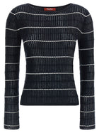 Max Mara Studio Mstpedone Sweater Blue