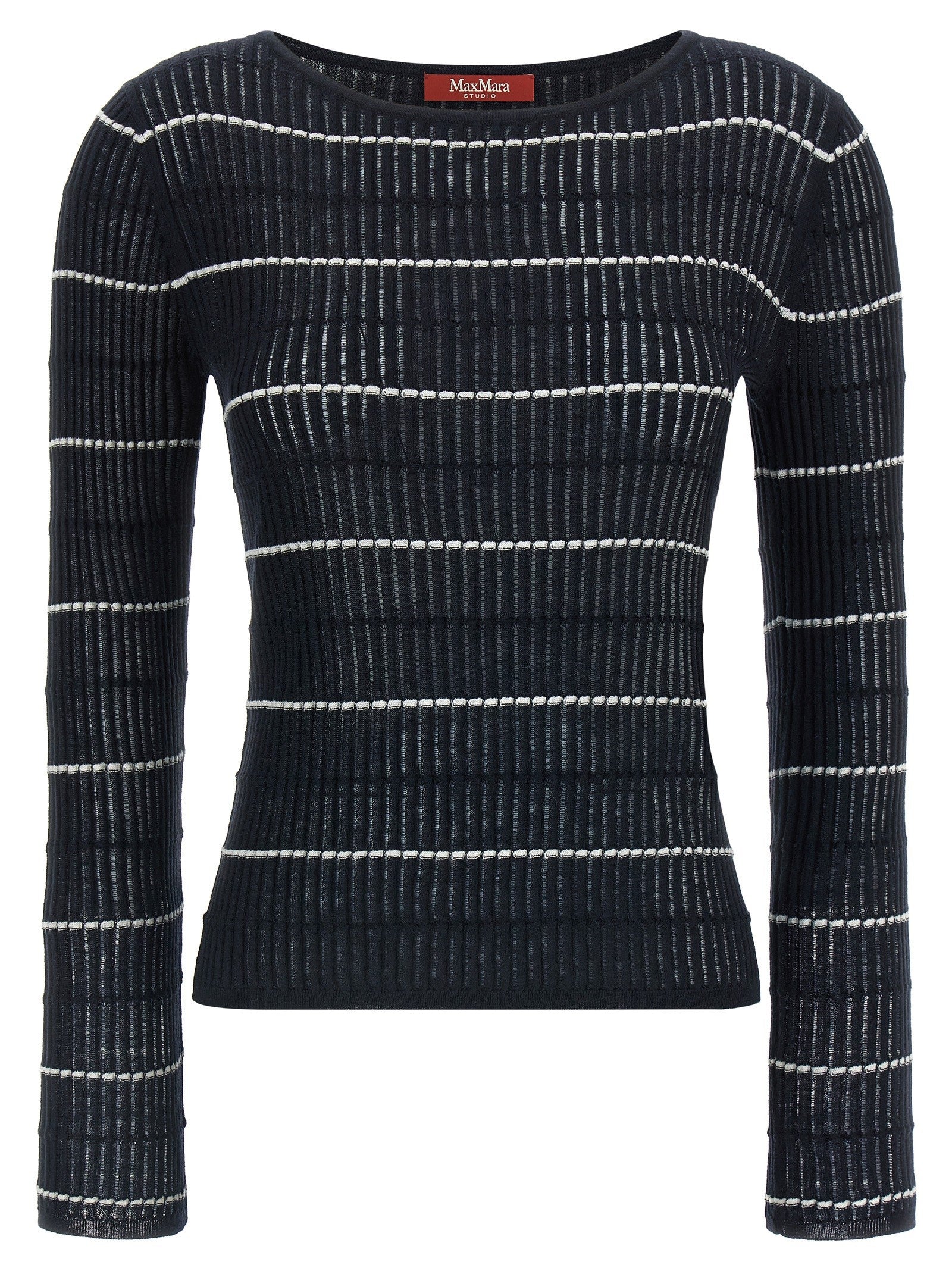 Max Mara Studio Mstpedone Sweater Blue