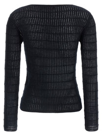 Max Mara Studio Mstpedone Sweater Blue