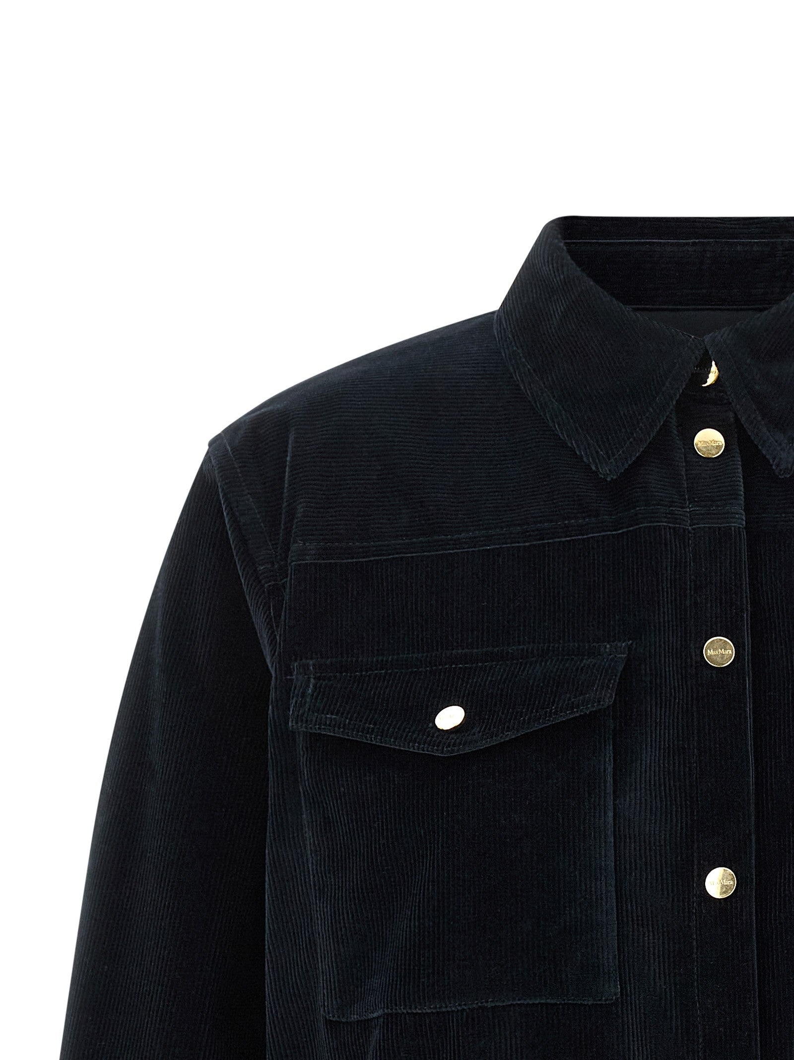 Max Mara Studio Mstrivolo Overshirt Blue