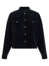 Max Mara Studio Mstrivolo Overshirt Blue