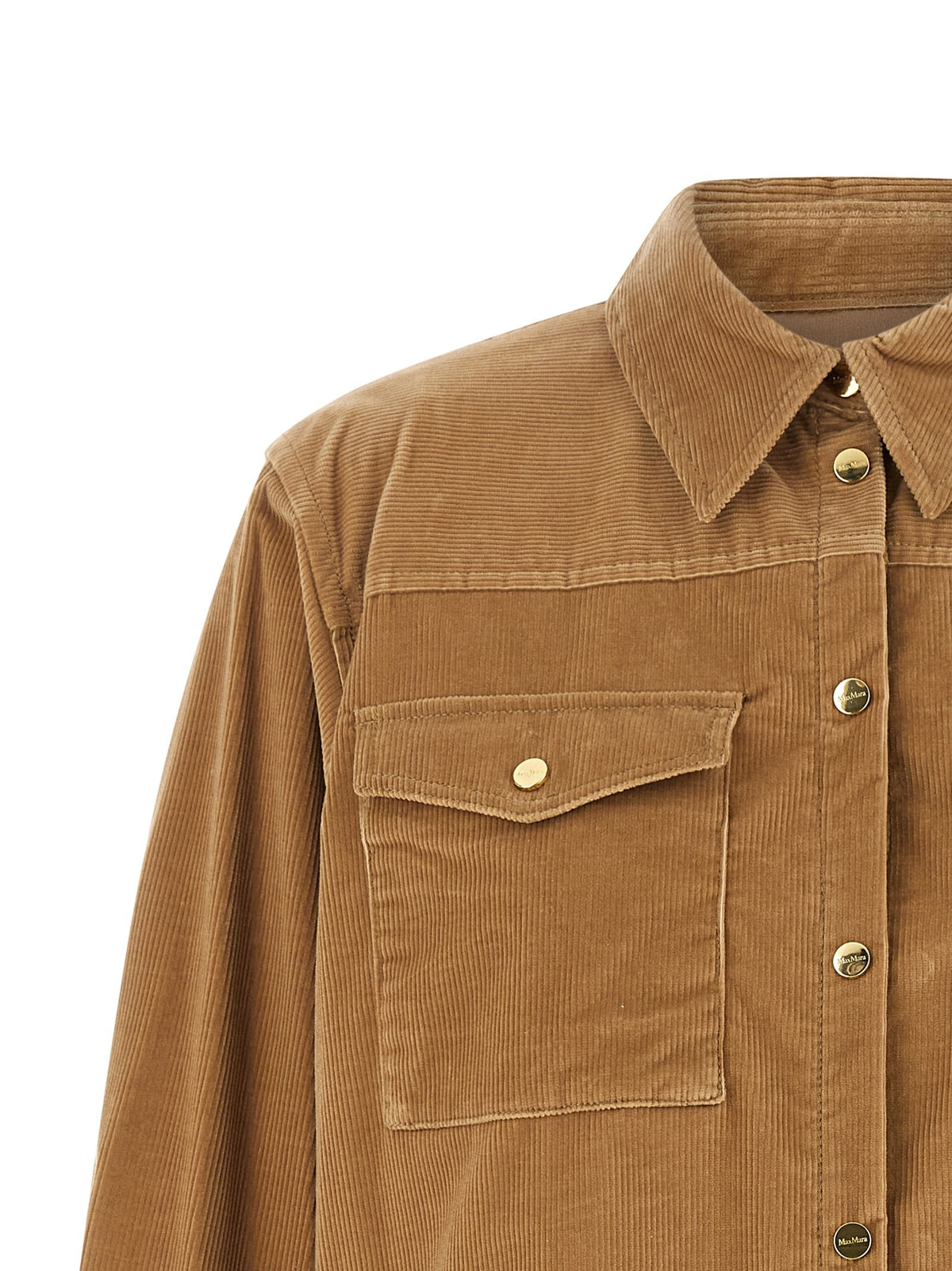 Max Mara Studio Mstrivolo Overshirt Beige