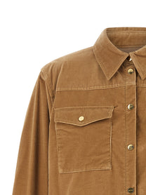Max Mara Studio Mstrivolo Overshirt Beige
