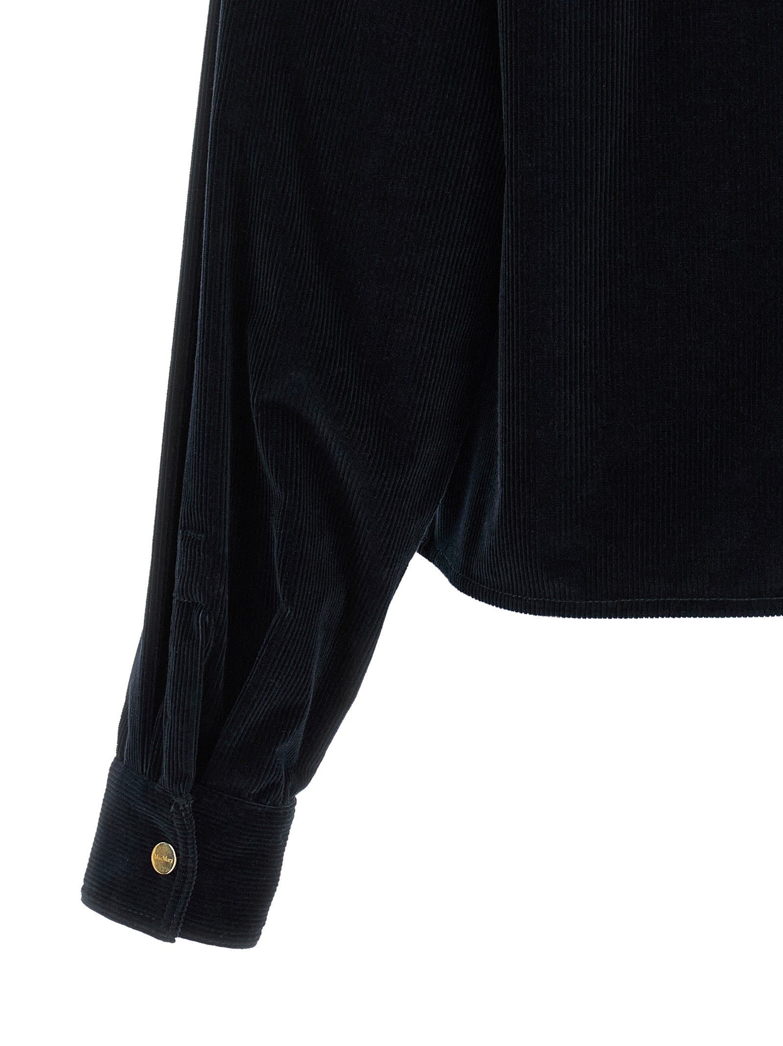 Max Mara Studio Mstrivolo Overshirt Blue