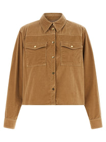 Max Mara Studio Mstrivolo Overshirt Beige