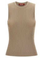 Max Mara Studio Mstsante Top Beige
