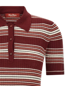 Max Mara Studio Msttallero Polo Shirt Red