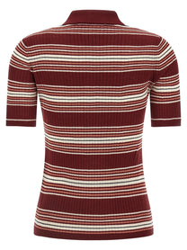 Max Mara Studio Msttallero Polo Shirt Red