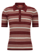 Max Mara Studio Msttallero Polo Shirt Red