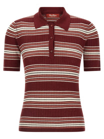 Max Mara Studio Msttallero Polo Shirt Red