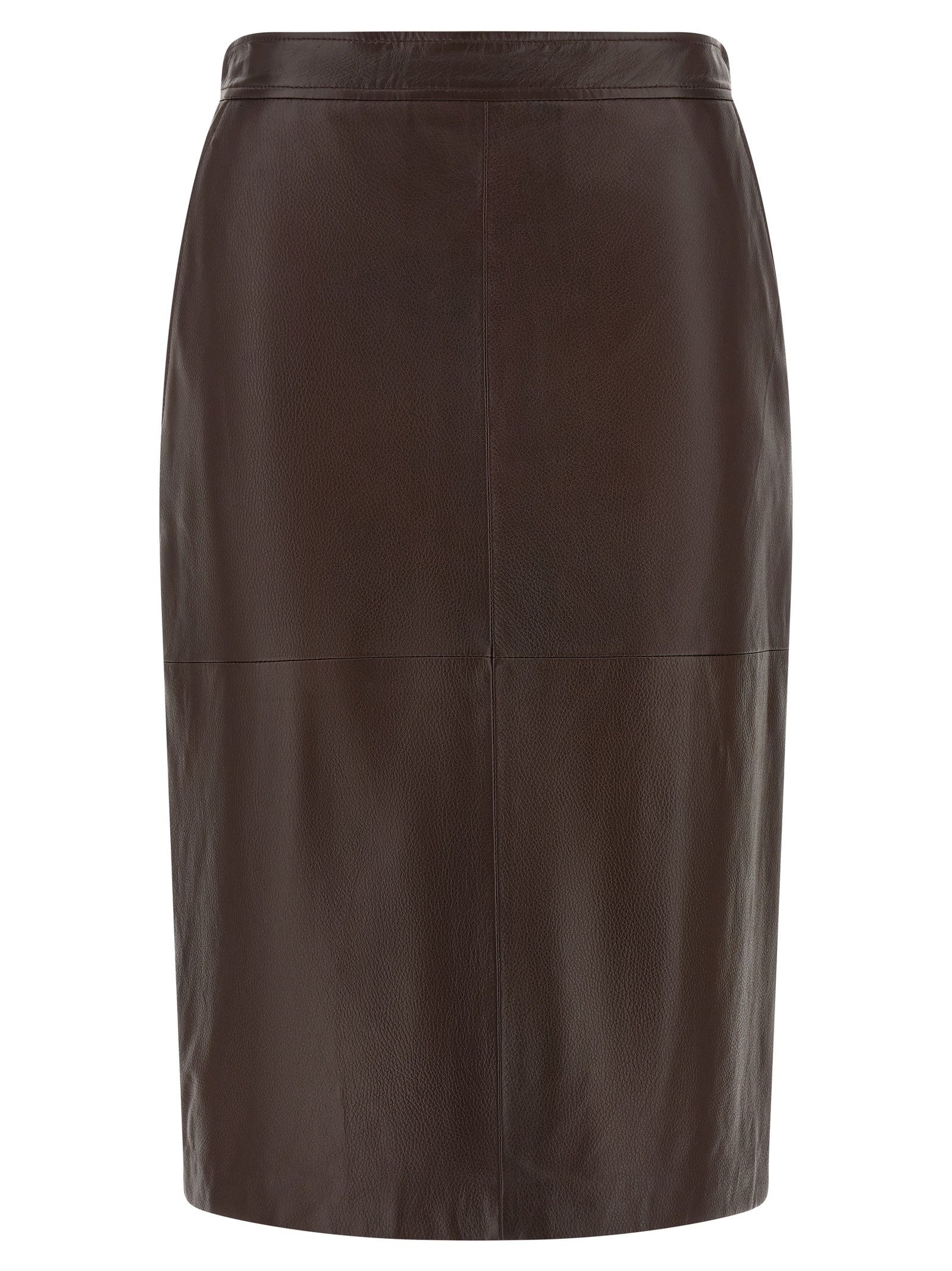 Max Mara Studio Msttimore Skirt Brown