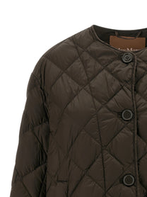 Max Mara The Cube Mtcsoftd Down Jacket Brown