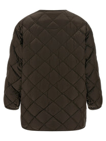 Max Mara The Cube Mtcsoftd Down Jacket Brown