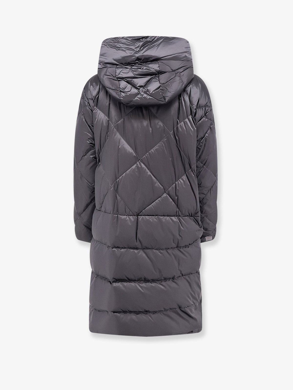 Max Mara The Cube Women's Mtctrefe the Cube Long Down Jacket Grey