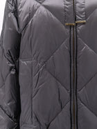 Max Mara The Cube Women's Mtctrefe the Cube Long Down Jacket Grey, view 3