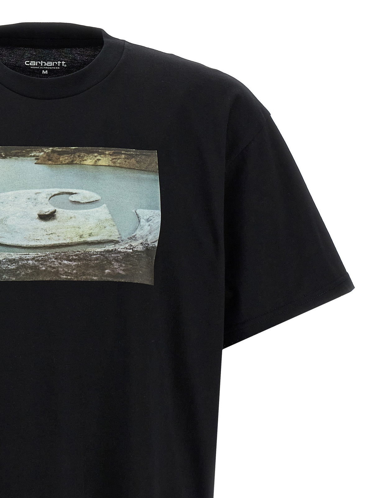 Carhartt Wip Muddy Water Shirt Black, view 3