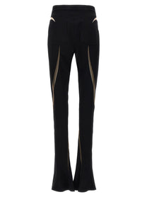 MUGLER - MUGLER - Mesh insert leggings - Women’s Pants