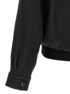 Zegna Mulberry Silk Sweatshirt Black