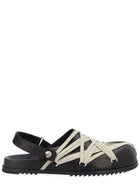 Rick Owens Men's Mule Megalace Black