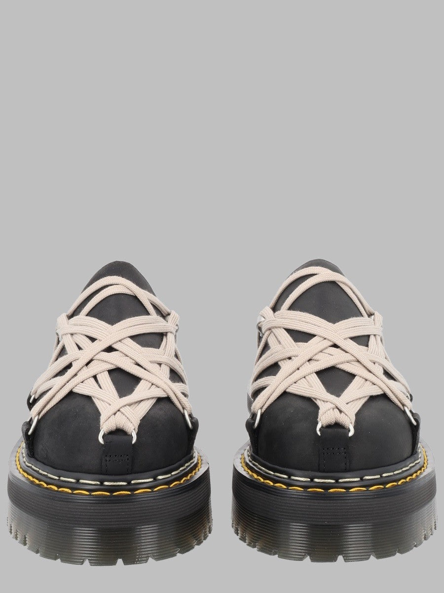 Dr. Martens Men's Mule Quad Sole Megalace® Dr Martens Rick Owens Black