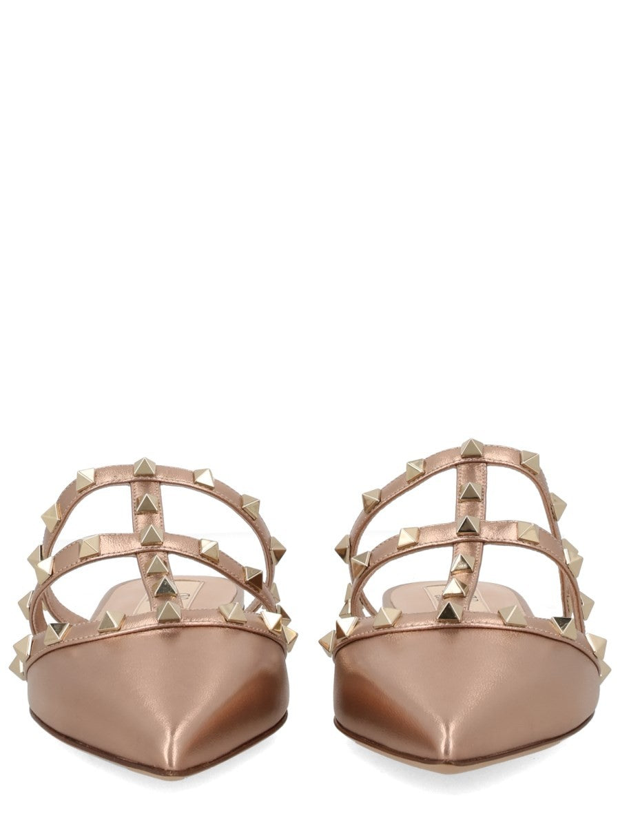 Valentino Women's Mule Rockstud Blue