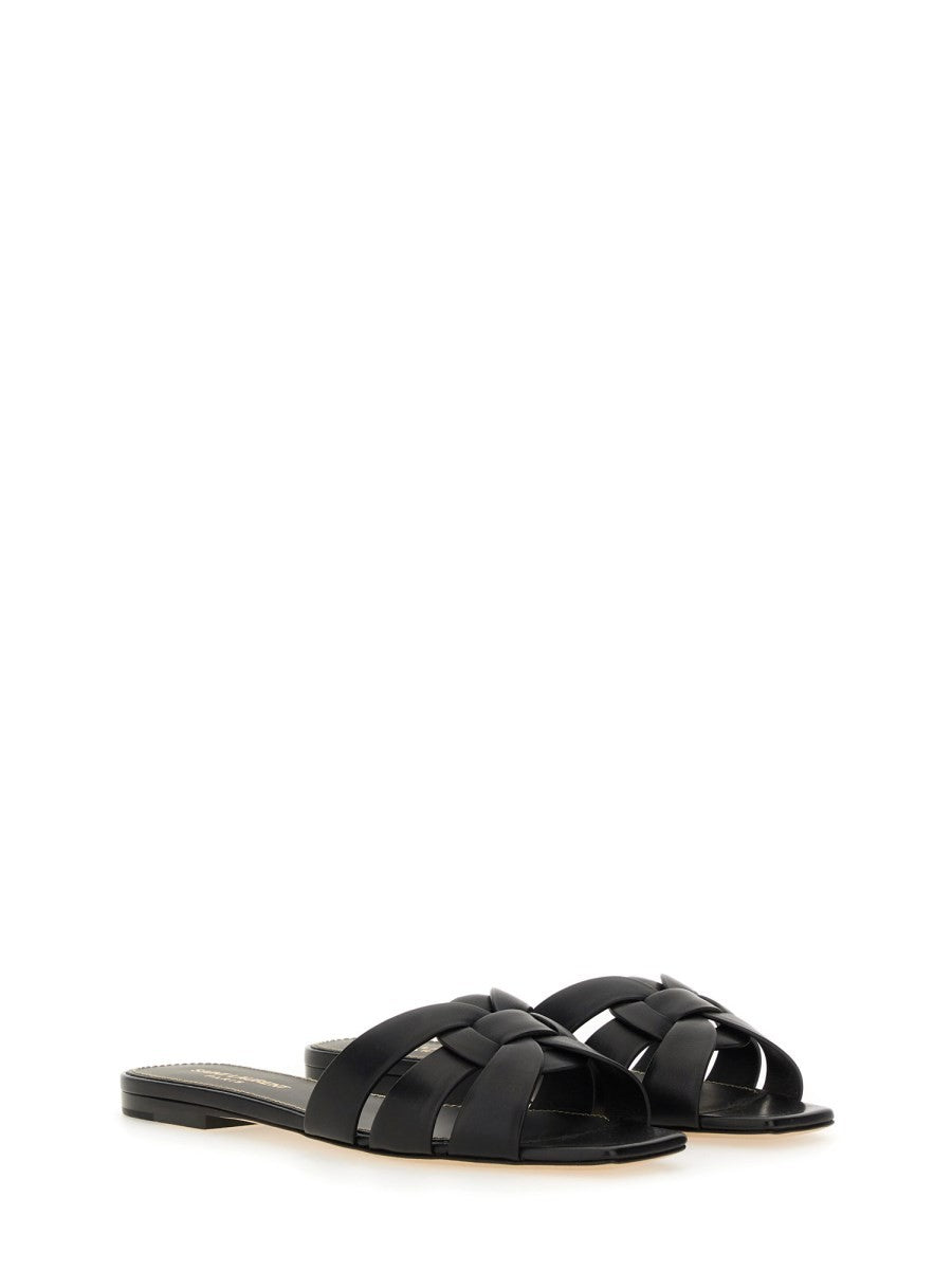 Saint Laurent Women's Mule Tribute Black