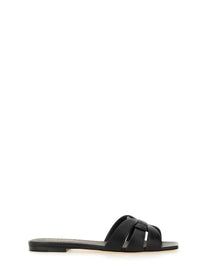 Saint Laurent Women's Mule Tribute Black