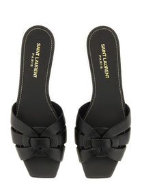 Saint Laurent Women's Mule Tribute Black