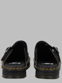 Dr. Martens Men's Mule Zebzag Con Cinturino Black