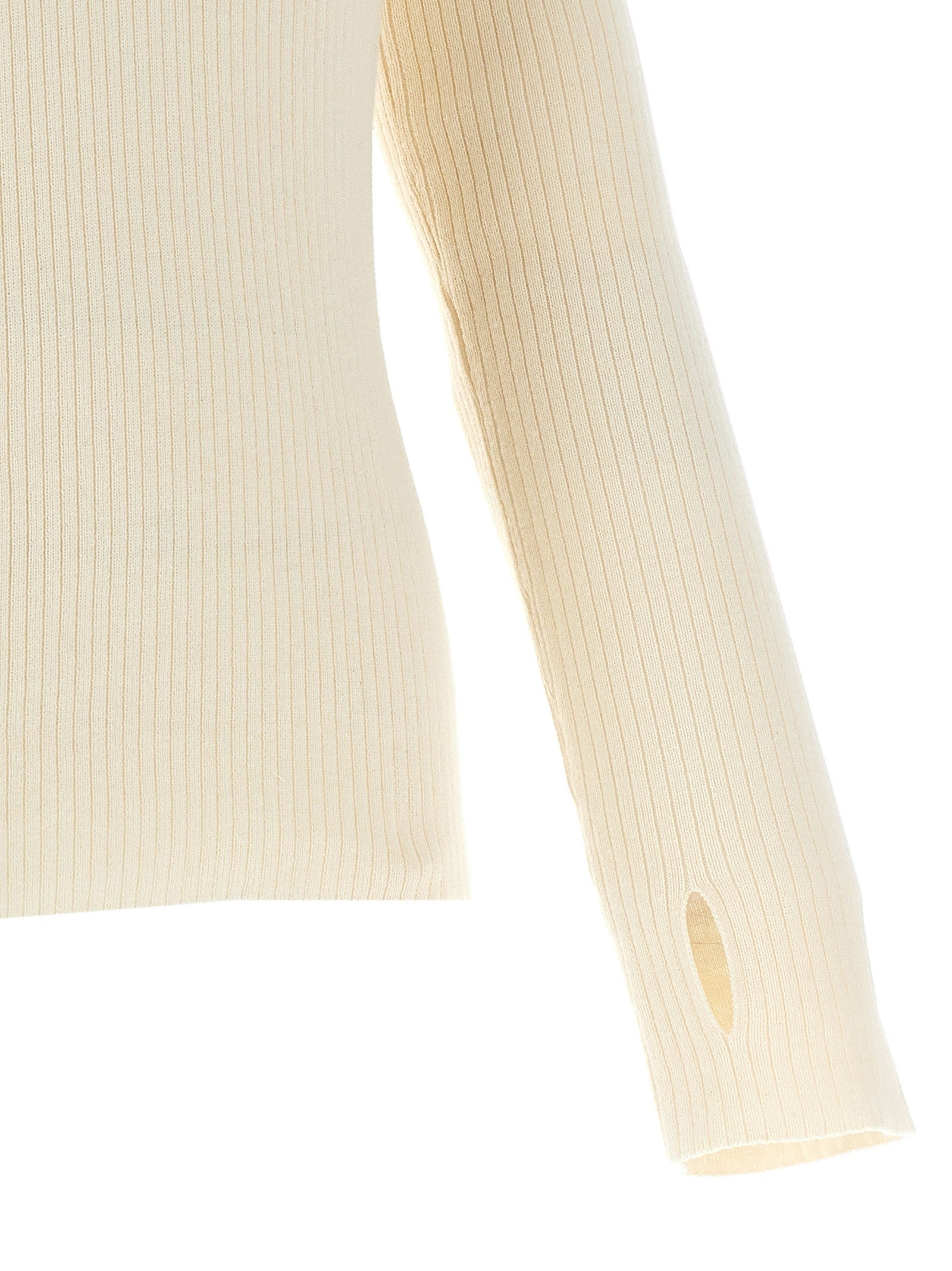 courrèges Multi Buttons Sweater White