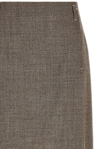 TELA Multi Layer Hem Skirt Beige, view 3