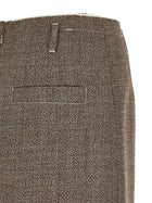 TELA Multi Layer Hem Skirt Beige, view 4