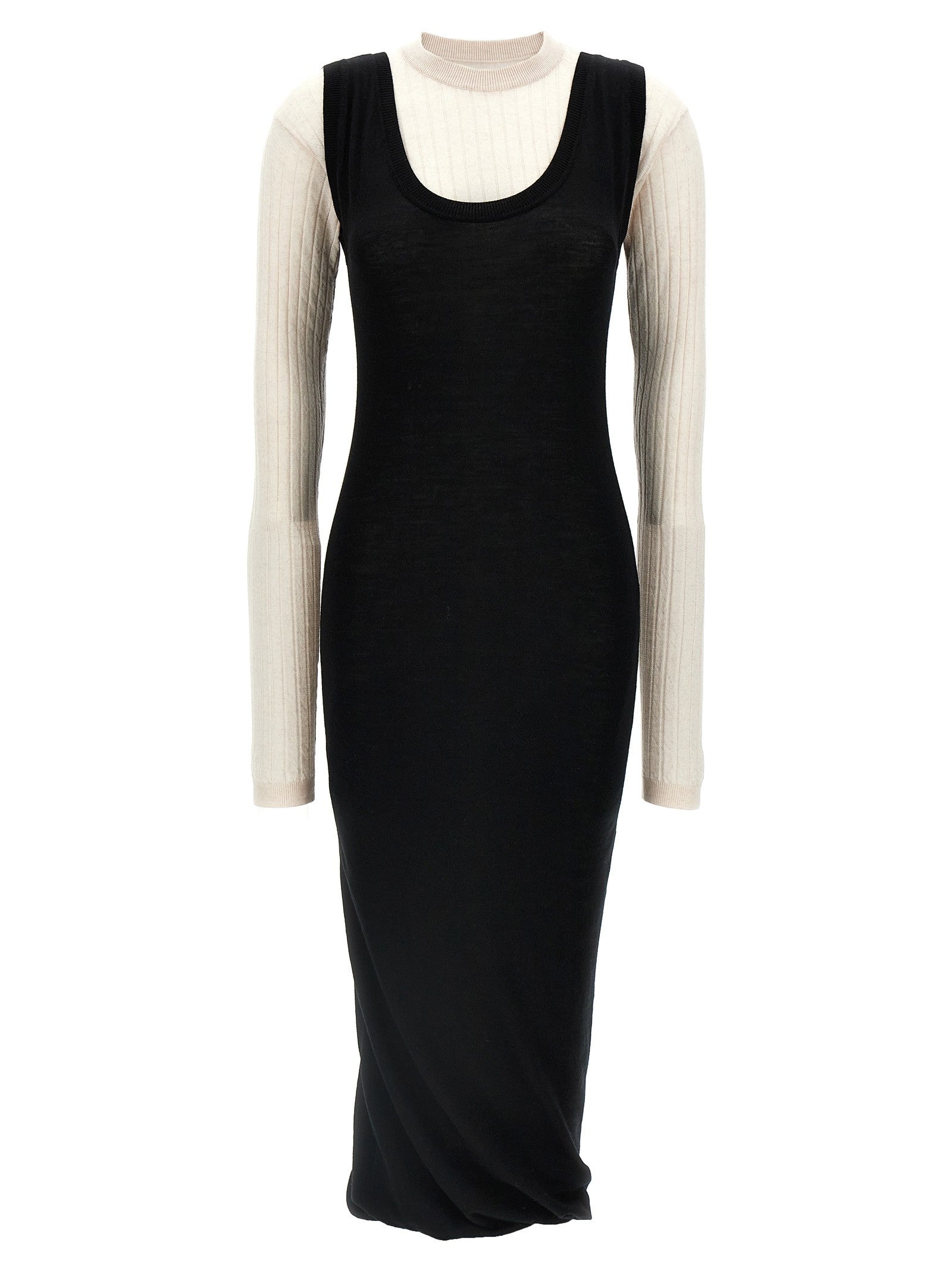 Marni Multi Layered Dress White