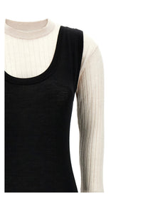 Marni Multi Layered Dress White