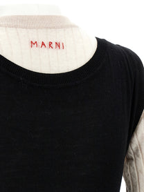 Marni Multi Layered Dress White