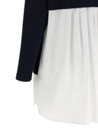 Elisabetta Franchi Multi Layered Dress Blue, view 4