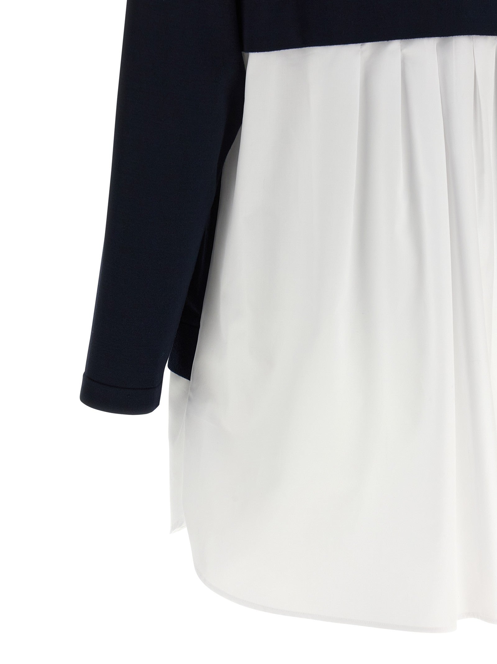 Elisabetta Franchi Multi Layered Dress Blue