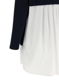 Elisabetta Franchi Multi Layered Dress Blue