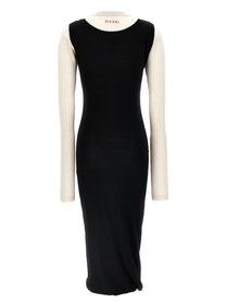 Marni Multi Layered Dress White