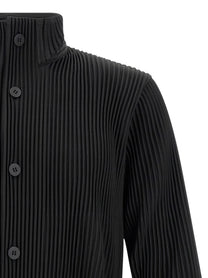 Homme Plissé Issey Miyake Multi Pocket Jacket Grey